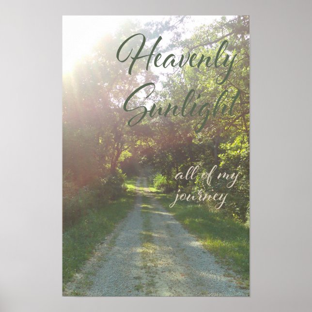 Heavenly Sunlight Poster (Front)