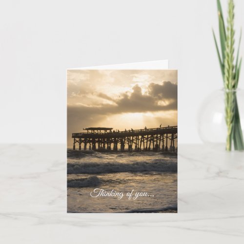 Heavenly Sunrise Thinking Of You Card