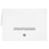 "heavenly sunset" by Larry Coressel Cards (Back Horizontal)