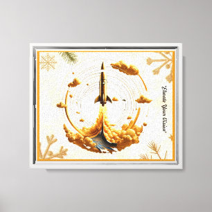 "Heavenly Trajectory" Canvas Print