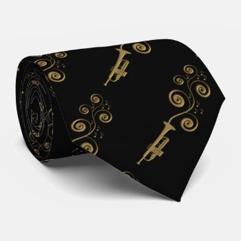 Heavenly Trumpet~   Let There Be Jazz Tie by UROCKDezineZone at Zazzle