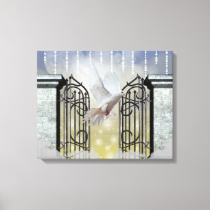 Heavenly Wrapped Canvas Print