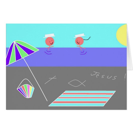 Heaven's a Jesus Beach (Front Horizontal)