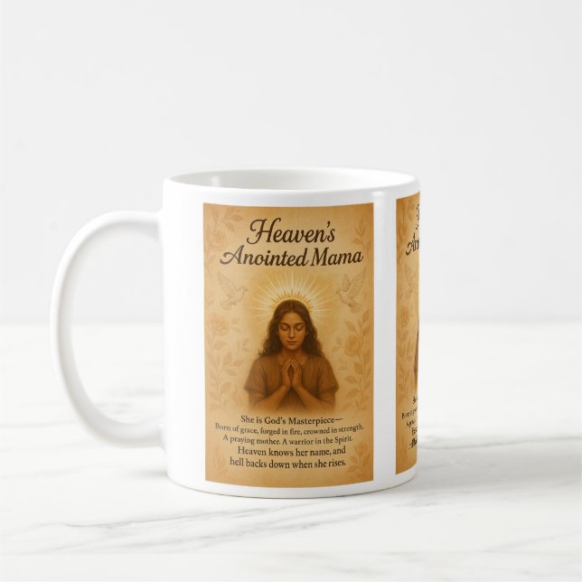 Heaven's Anointed Mama Coffee Mug (Left)