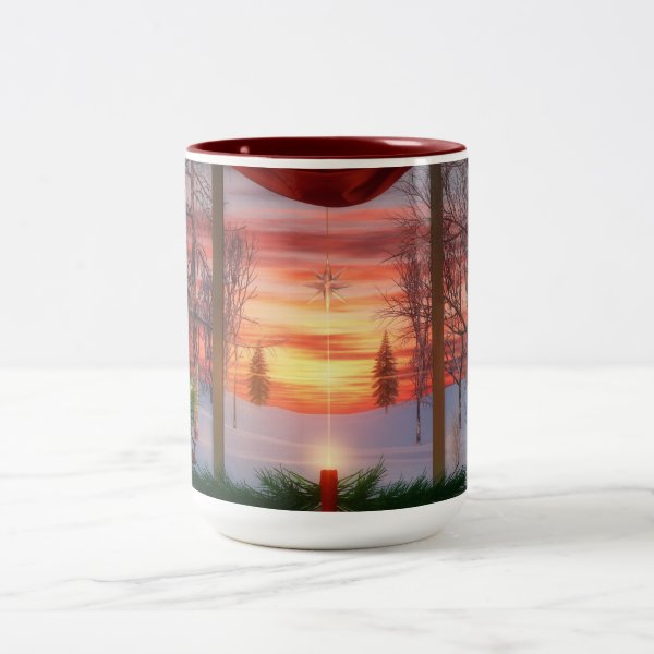 Heaven's Dayspring Christmas Mug