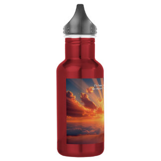 Heavens Declare the Glory: God & Creation Verse Stainless Steel Water Bottle