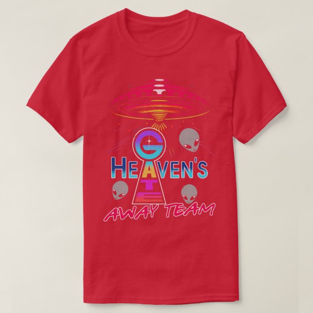 Heavens Gate Away Team T-Shirt (Design Front)