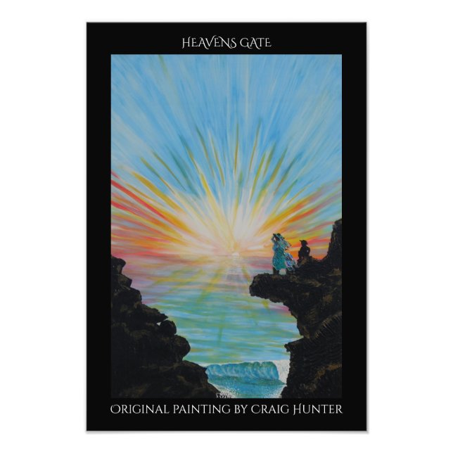 Heavens gate photo print (Front)