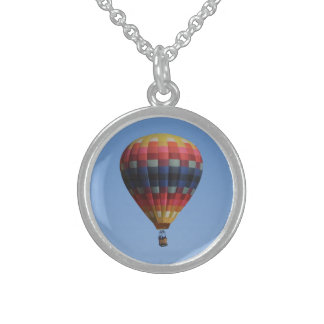 Heavens Quilt Hot Air Balloon Necklace
