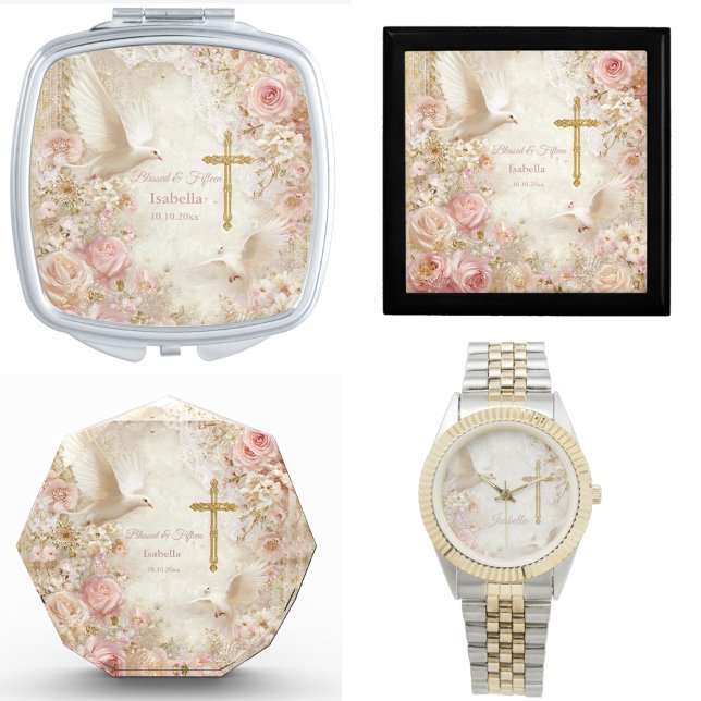 Heaveny Blush & Gold Quince, custom Gift Box (Creator Uploaded)