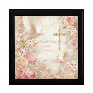 Heaveny Blush & Gold Quince, custom Gift Box