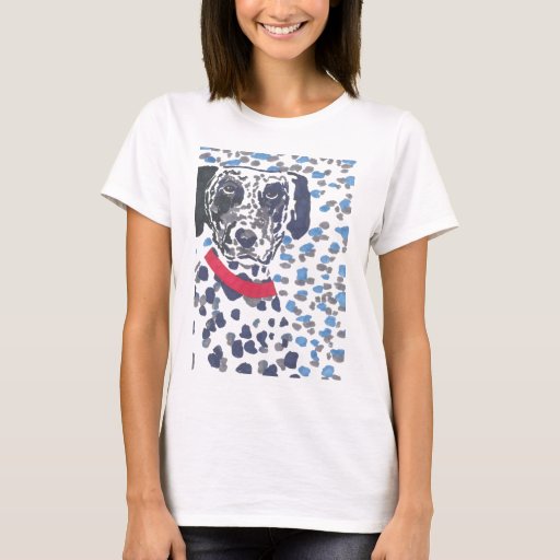 Heavily spotted Dalmatian T-Shirt | Zazzle