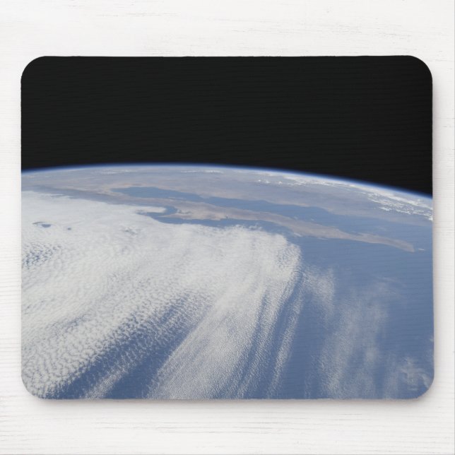 Heavy cloud cover over the Pacific Ocean Mouse Pad (Front)