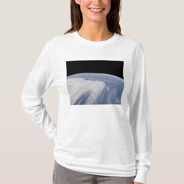 Heavy cloud cover over the Pacific Ocean T-Shirt (Front)