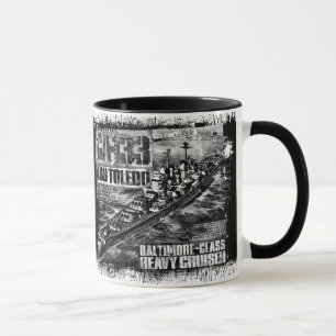 Heavy cruiser Toledo Ringer Mug