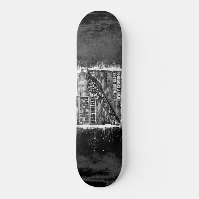 Heavy cruiser Toledo Skateboard Deck (Front)