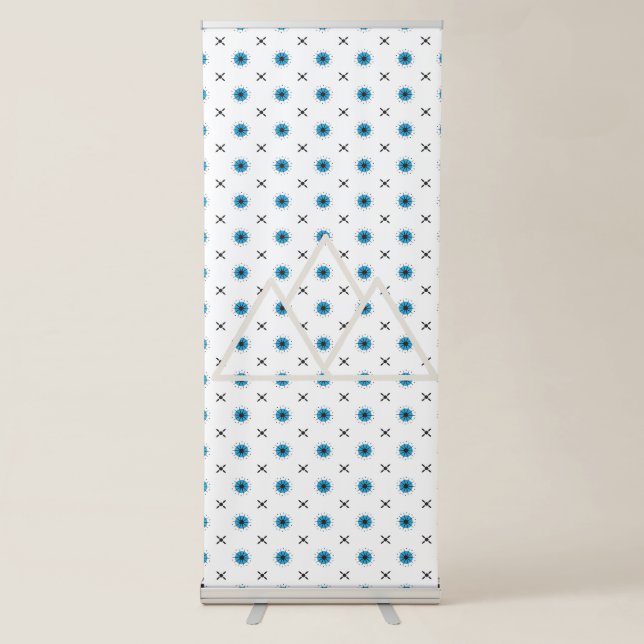 Heavy Duty Banner Stand | Outdoor Roll-Up Display (Front)