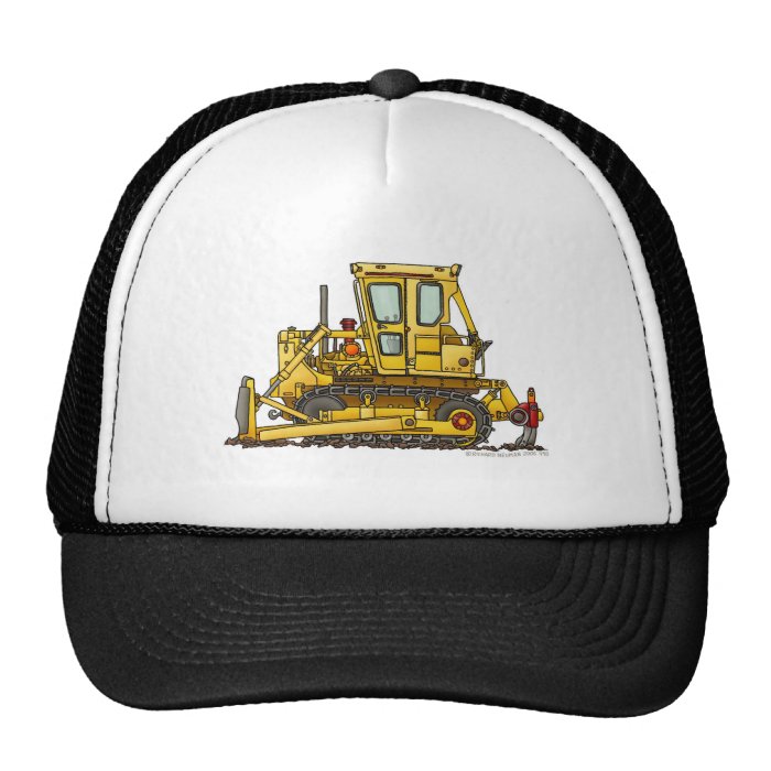 Heavy Duty Bulldozer Dirt Mover Construction Hats