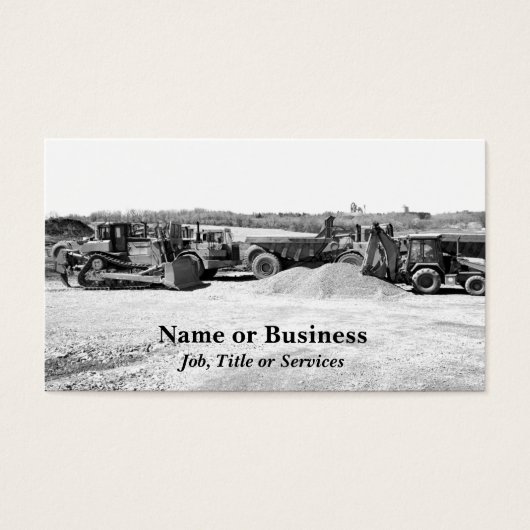 heavy duty construction equipment (Front)