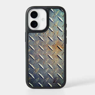 Heavy Duty Diamond Plate Steel Graphic iPhone 17 Case