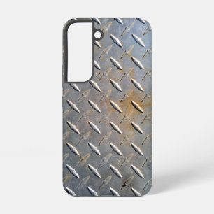 Heavy Duty Diamond Plate Steel Graphic Samsung Galaxy S22 Case