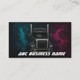 Heavy Duty Trucking Transport  Business Card
