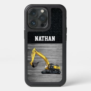 Heavy Equipment Business Excavator Construction  Iphone 13 Pro Case by TheShirtBox at Zazzle