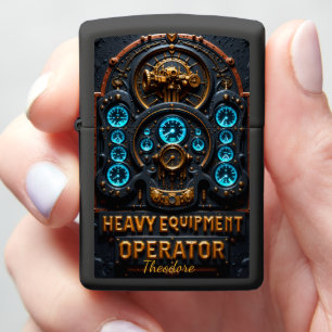 Heavy Equipment Industrial Wheel Compaction Master Zippo Lighter