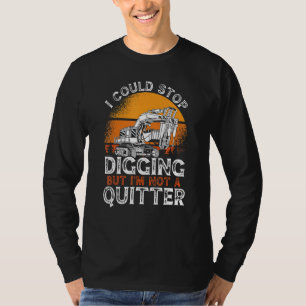Heavy Equipment Operator Backhoe Operator Men 9 T-Shirt