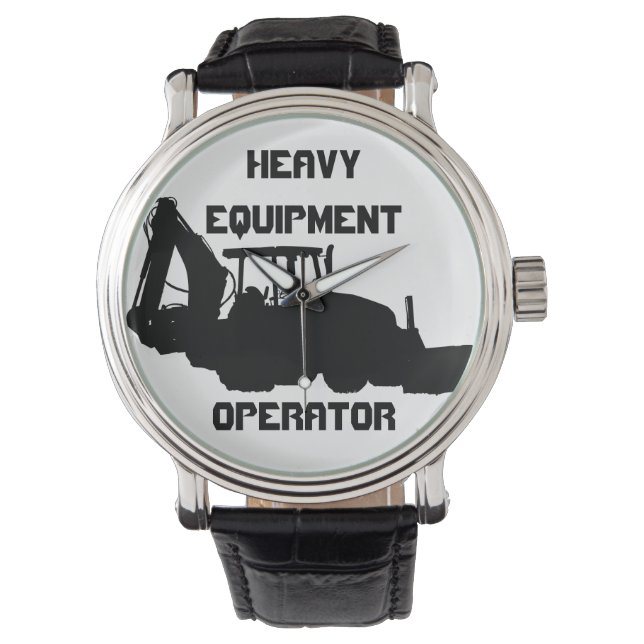 Heavy Equipment Operator Watch (Front)