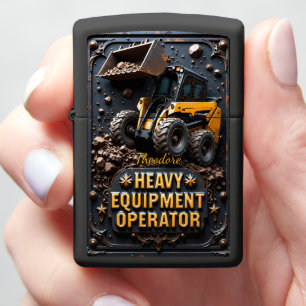 Heavy Equipment Skid Steer Loader Zippo Lighter