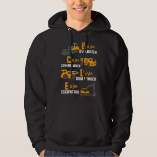 Heavy Equipments Construction Operator Hoodie
