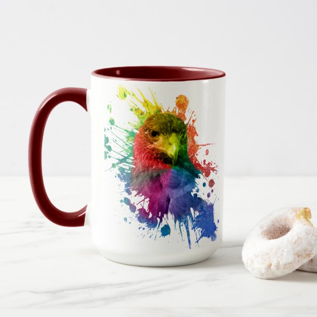 Heavy Falcon Art Mug (With Donut)