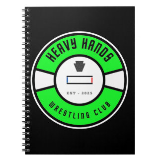 Heavy Hands Wrestling Club Journal Book 