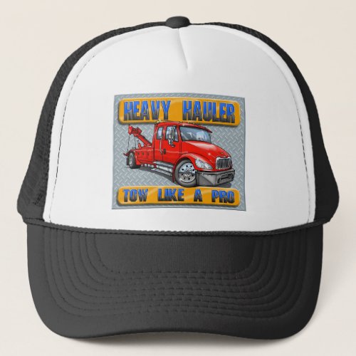Heavy Hauler Tow Truck Trucker Hat