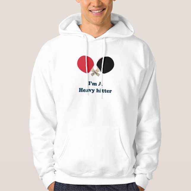 Heavy Hitter Ping Pong Hoodie (Front)