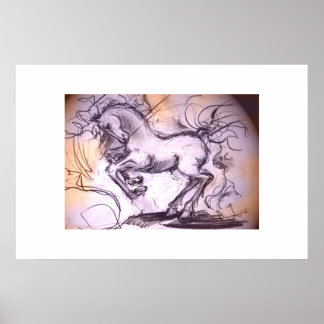 Heavy horse poster