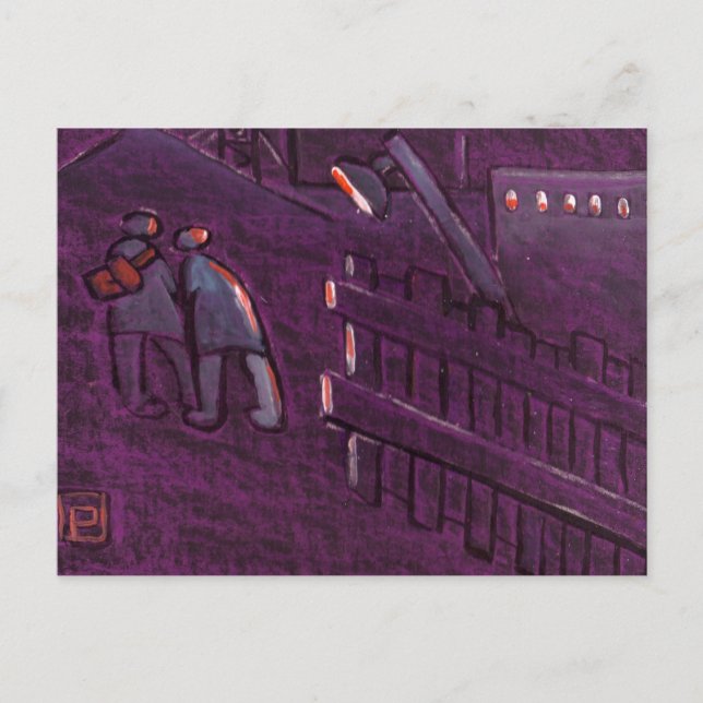 HEAVY INDUSTRY POSTCARD (Front)