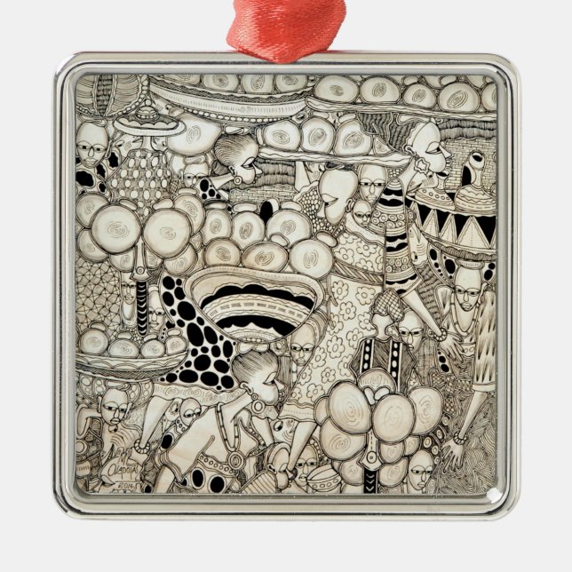 Heavy Load 2 Metal Ornament (Front)