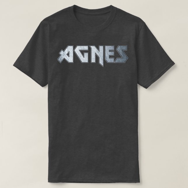 Heavy metal Agnes T-Shirt (Design Front)