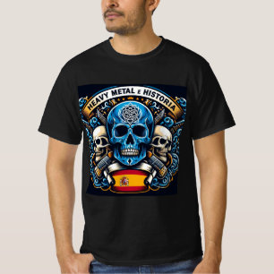 Heavy metal and history logo - Youtube T-Shirt