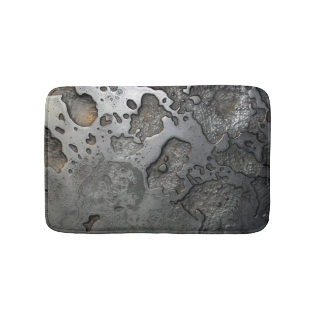 Heavy Metal Bathroom Mat (Front)