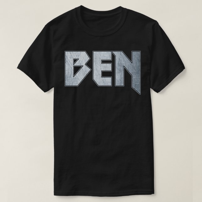 Heavy metal Ben T-Shirt (Design Front)