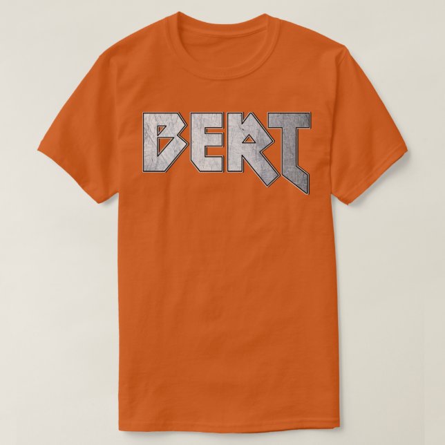 Heavy metal Bert T-Shirt (Design Front)