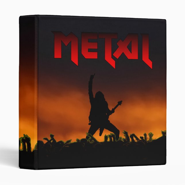 Heavy Metal Binder (Front/Spine)