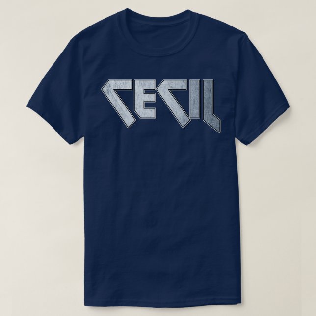 Heavy metal Cecil T-Shirt (Design Front)
