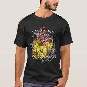 Heavy Metal Chemistry Rock Science Art T-Shirt