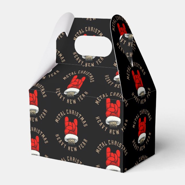 Heavy Metal Christmas   Favor Boxes (Front Side)