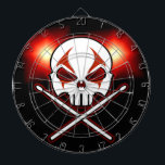Heavy Metal Dartboard Cool Rock & Roll Dartboard<br><div class="desc">Rock & Roll Dartboard Heavy Metal Drummer Darts Rock and Roll Music Skull and Crossbones Dartboard Hard Rock Drummer Gifts for Men Women Kids Home & Office Heavy Metal Drummer Gothic Deathmetal Gifts Cool Hardcore Rock and Roll Shirts Decor and Gifts. Rock and Roll Dartboards, Shirts, Cards, Decor and Metal...</div>