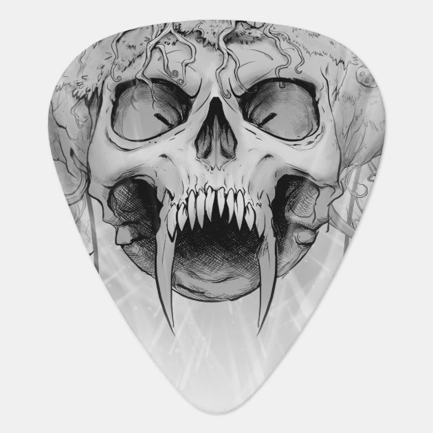 Skull guitar deals picks